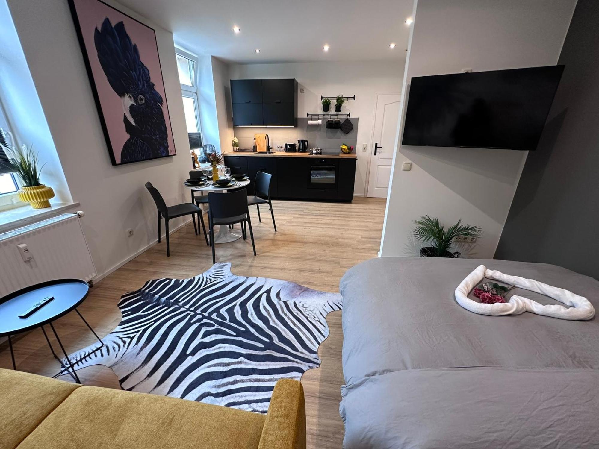 Top - Dschungel - Modern, Ruhig Und Familienfreundlich, Gratis W-Lan Rostock Exterior foto